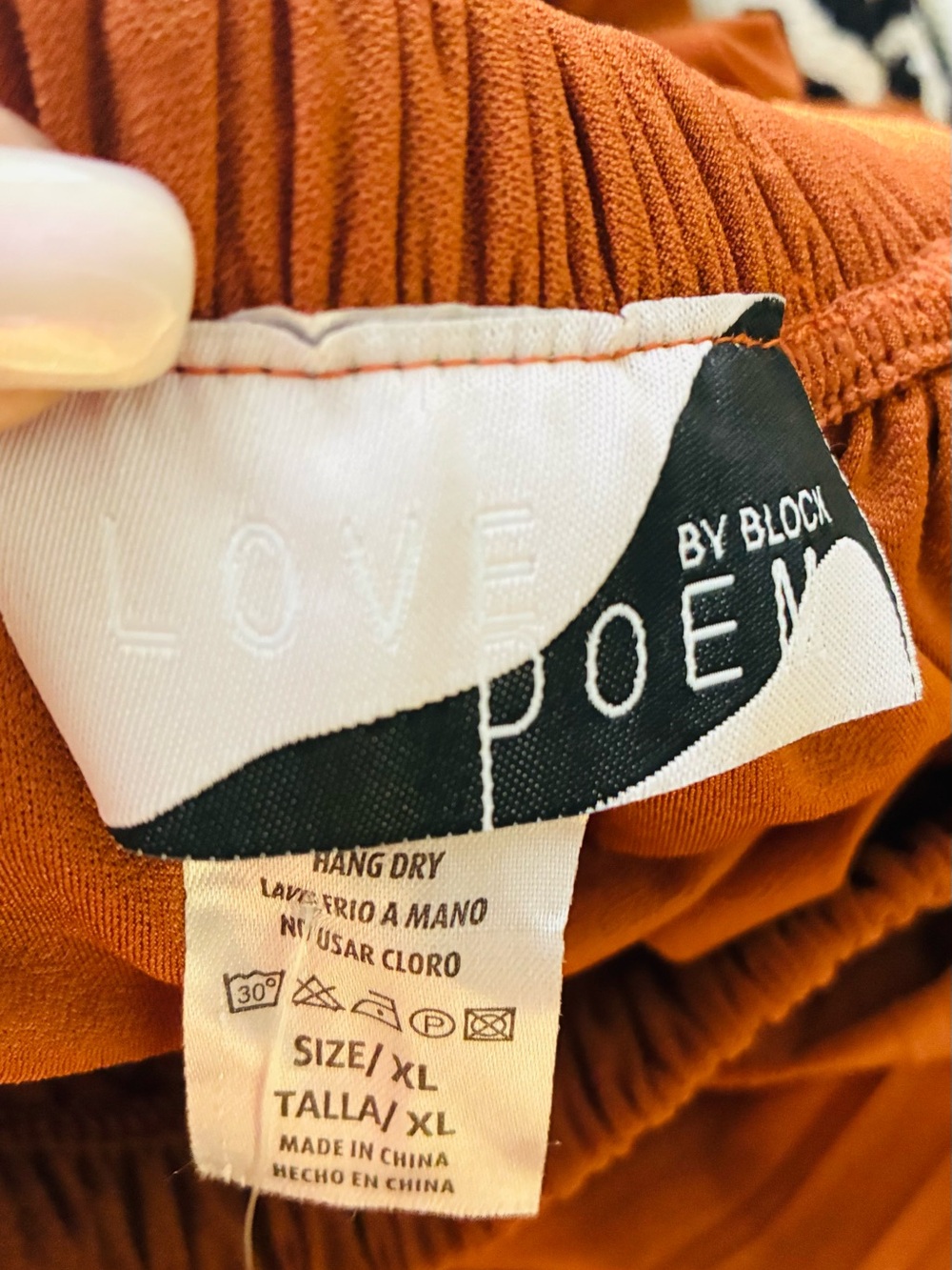 Love Poem By Block size XL strapless dress Elastic